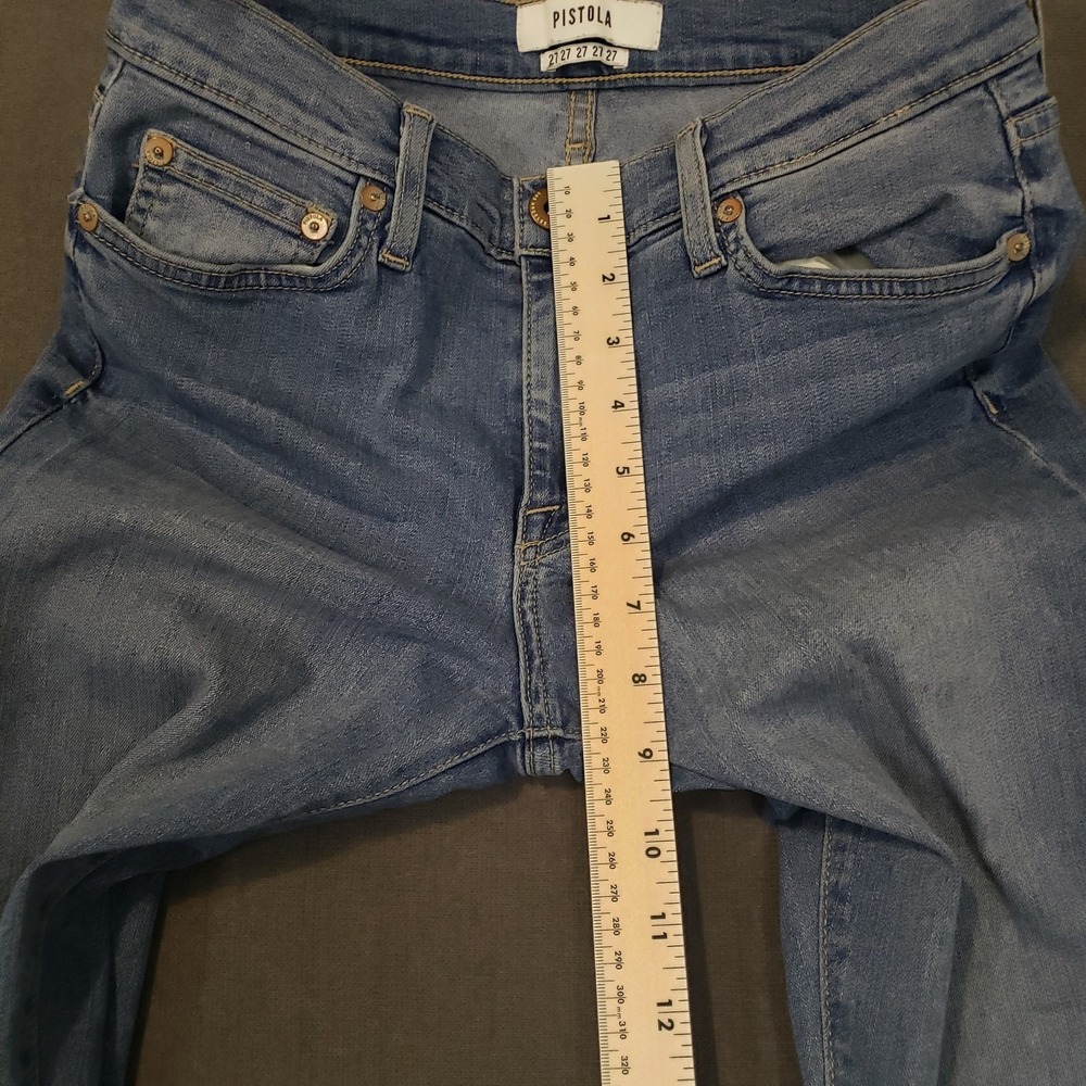 Pistola Jeans Womens Size 27 Mid Rise‎ Skinny - Picture 4 of 10
